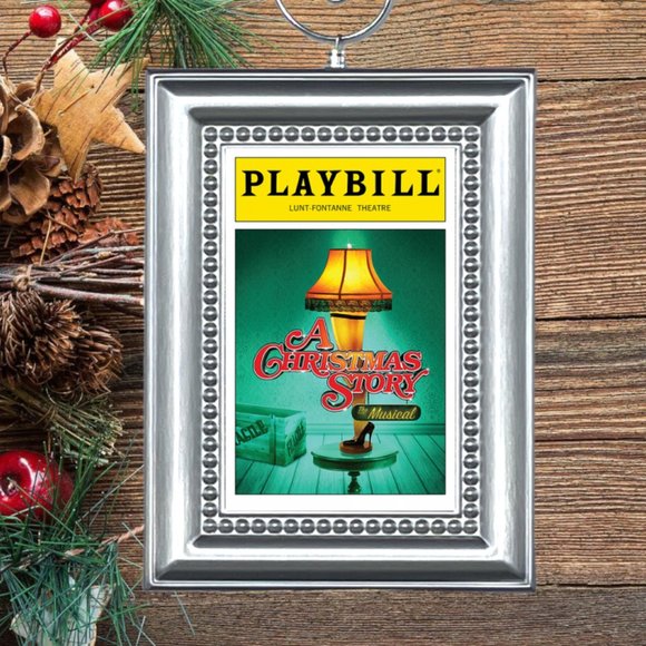 A Christmas Story Musical Playbill Christmas Tree Ornament - Picture 1 of 3